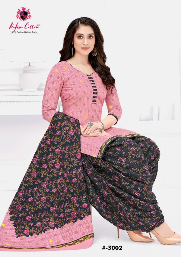 Nafisa Seven Star Vol 3 Pure Cotton Printed Dress Material